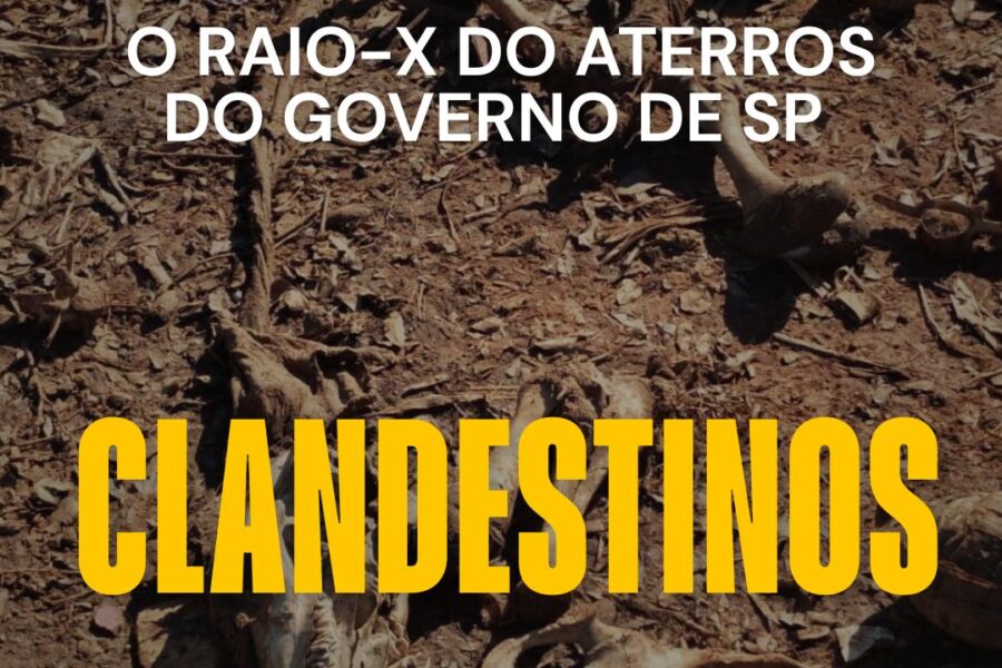 EXCLUSIVO: Governo de SP acumula lixo no interior e esconde aterros clandestinos