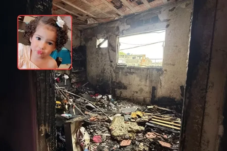 FALTA DE ÁGUA: Moradores dizem que falta de água dificultou combate ao incêndio que matou menina de 3 anos em Guarujá