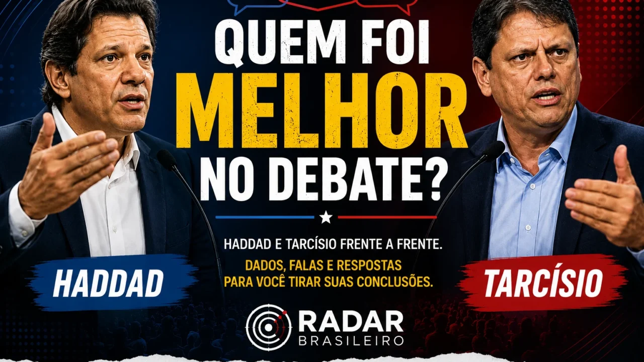 DEBATE GOVERNO DE SP: QUEM VENCEU? Veja a checagem completa dos candidatos