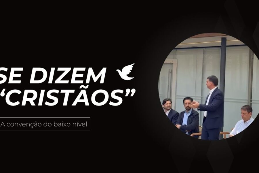 A escalada do baixo nível em uma convenção da Direita