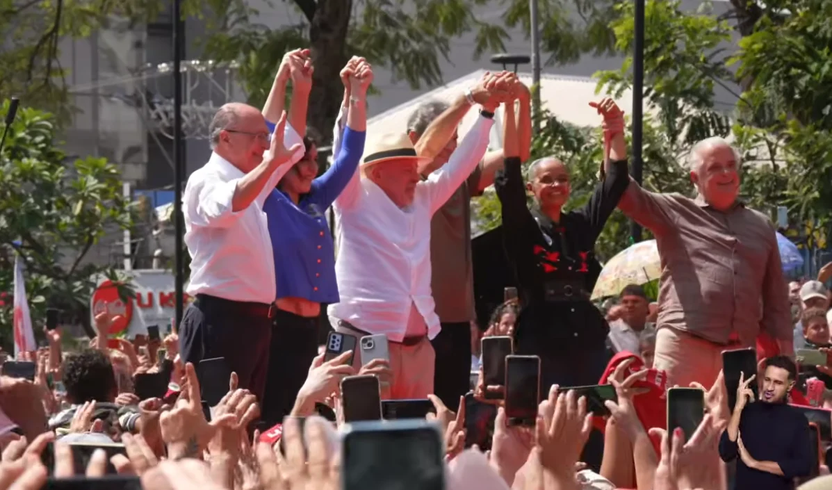 Lula e Haddad são recebidos por multidão em São José do Rio Preto: “Duvido vocês lembrarem de alguma obra do Tarcísio””