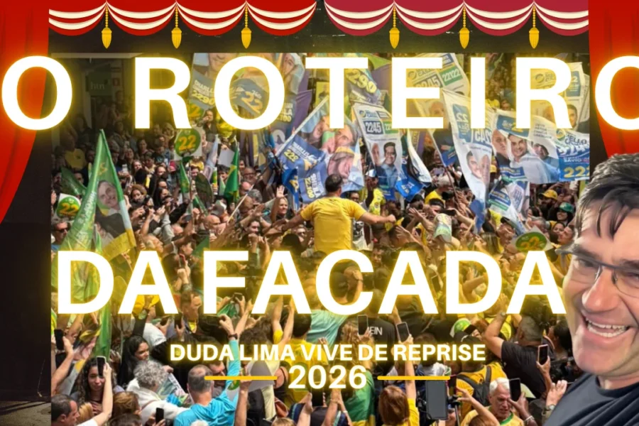 Duda Lima tenta transformar a facada de 2018 em reprise eleitoral pra Flávio Bolsonaro