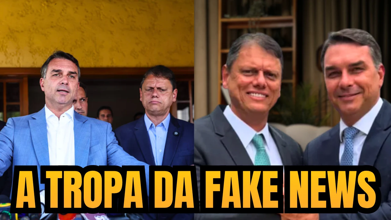 TSE MANDA FLÁVIO RETIRAR MENTIRA SOBRE LULA; TARCÍSIO TAMBÉM DIVULGA FAKE NEWS