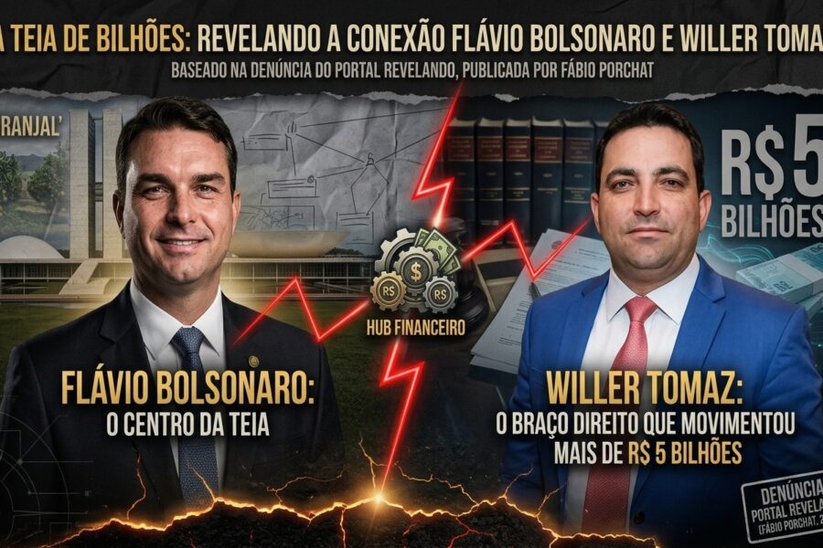 A REDE CRIMINOSA GERENCIADA POR FLÁVIO BOLSONARO E WILLER TOMAZ E OS LARANJAS