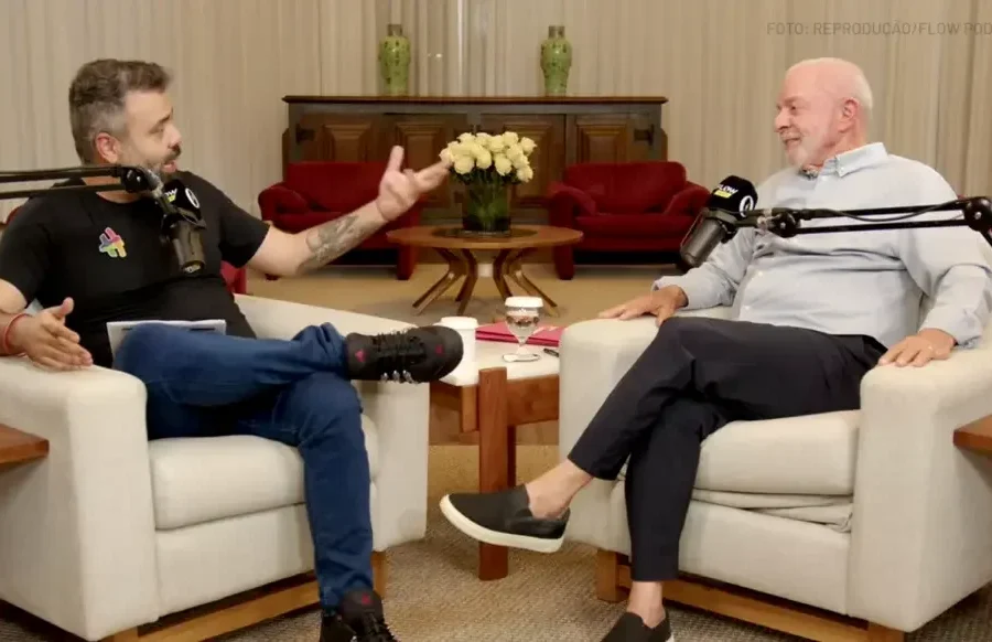 PODCAST: Lula bate recorde no Flow, supera Bolsonaro e Flávio juntos