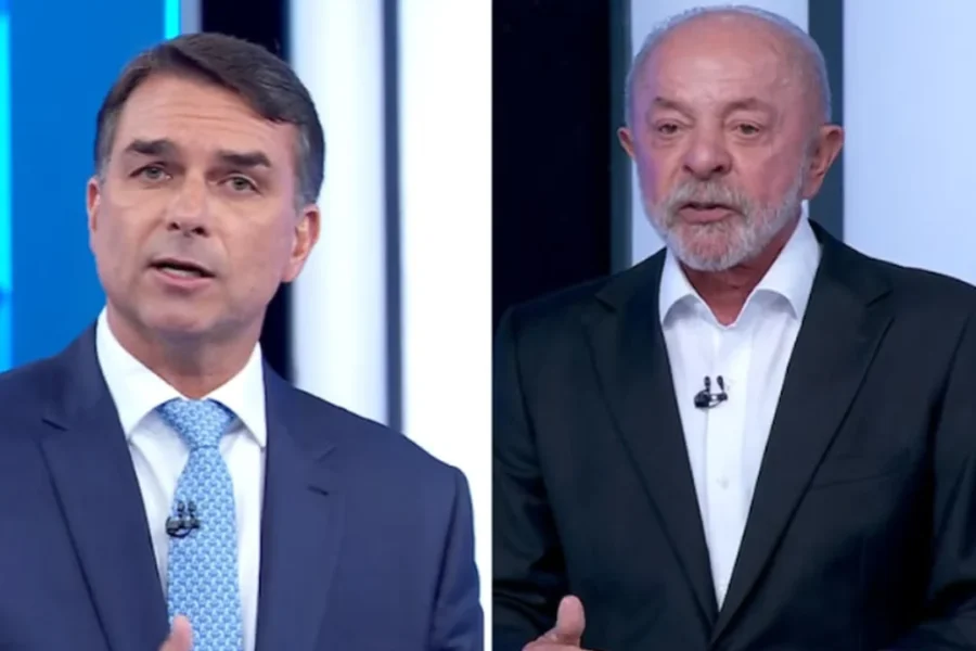 DEBATE 3º BLOCO: LULA CONFRONTA FLÁVIO E MANDA ELE EXPLICAR O CASO ANA CLARA