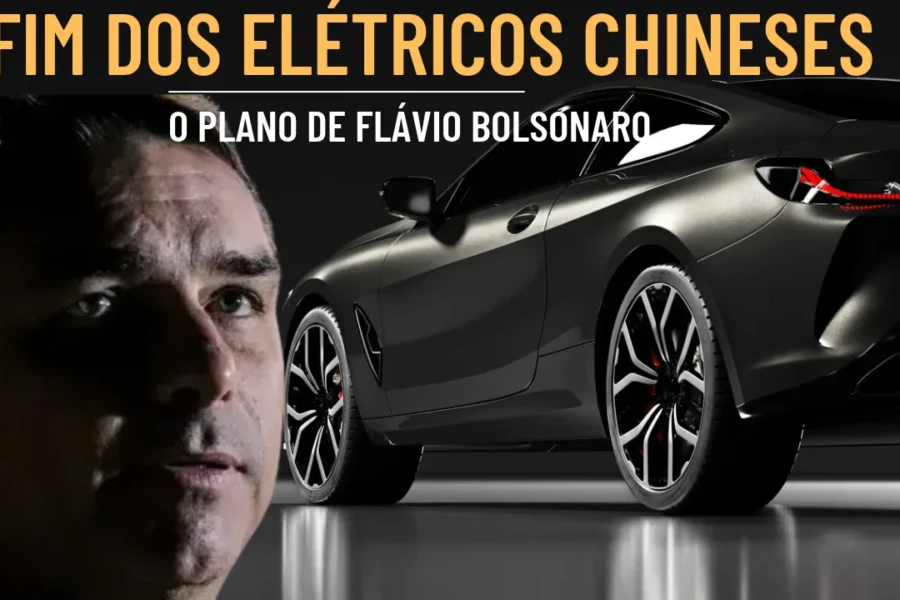 PLANO: FLÁVIO BOLSONARO QUER DIMINUIR MONTADORAS CHINESAS NO BRASIL EM 2027