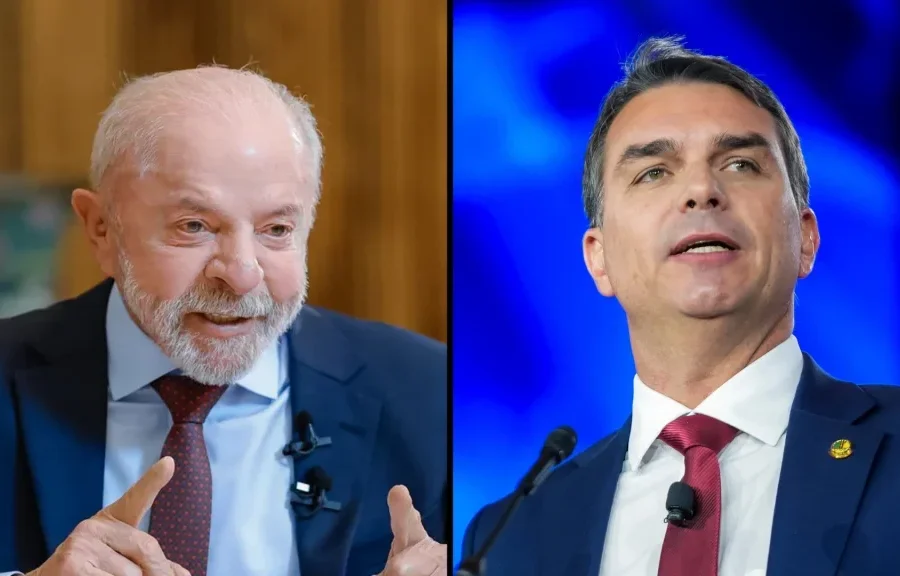 LULA NUMERICAMENTE A FRENTE DE FLÁVIO BOLSONARO, APONTA PESQUISA VOX BRASIL